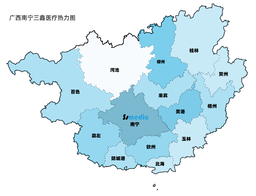 广西服务网络热力地图